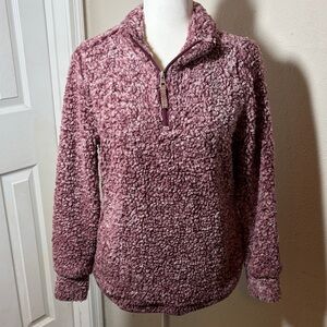 Weatherproof Vintage Women’s 1/4 Zip Cozy Sherpa Jacket